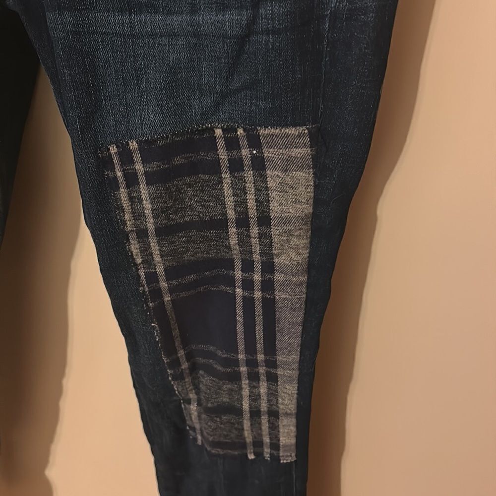 Current/Elliott Stiletto Patchwork Jeans - Picture 3 of 10